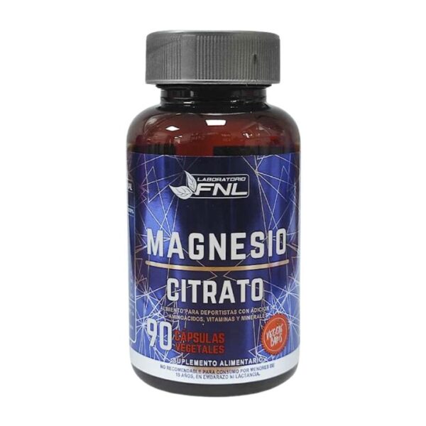 Citrato de Magnesio FNL, 90 cápsulas