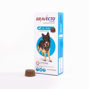 Bravecto 12 Semanas 20 A 40Kg 1Comp. Mast