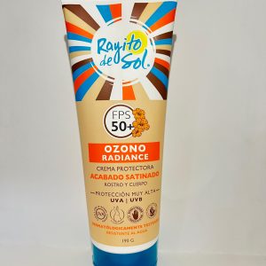 RAYITO DE SOL PROTECTOR SOLAR OZONO RADIANCE F50 190 GR