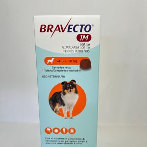 Bravecto 1M Perro 4,5 A 410Kg 1Comp. Mast