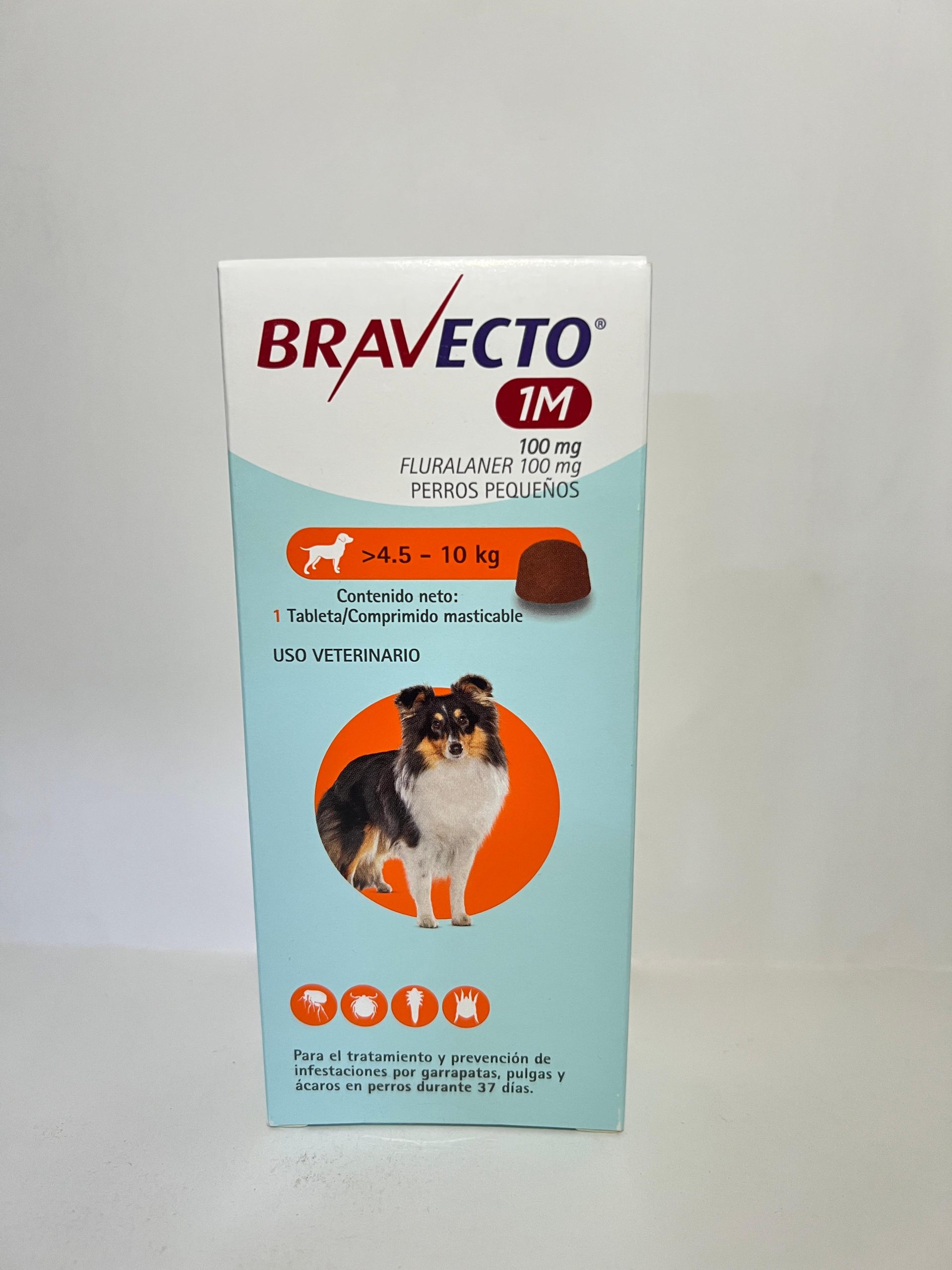 Bravecto 1M Perro 4,5 A 410Kg 1Comp. Mast